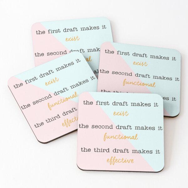 Item preview, writing drafting process advice designed and sold by zoeelizabeth209.