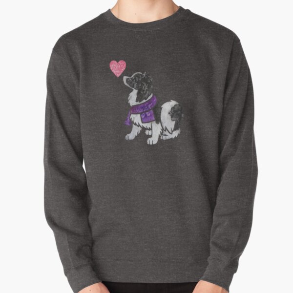 Watercolour Phalene (Continental Toy Spaniel) Pullover Sweatshirt