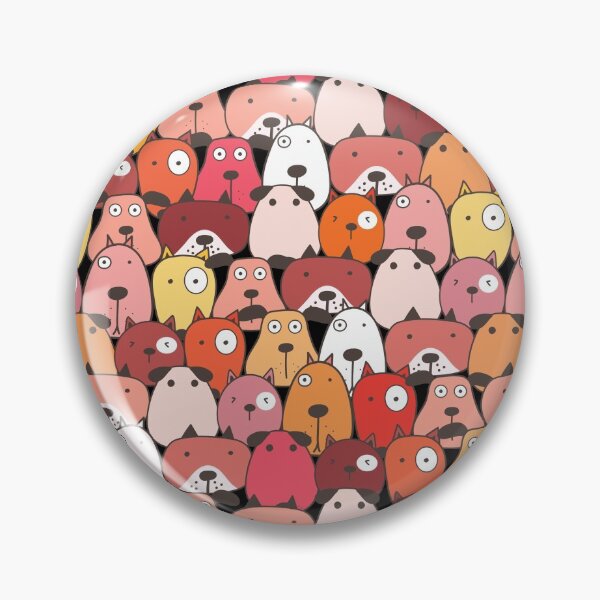 Item preview, Colorful Dogs Illustration designed and sold by Fashion-clothes.