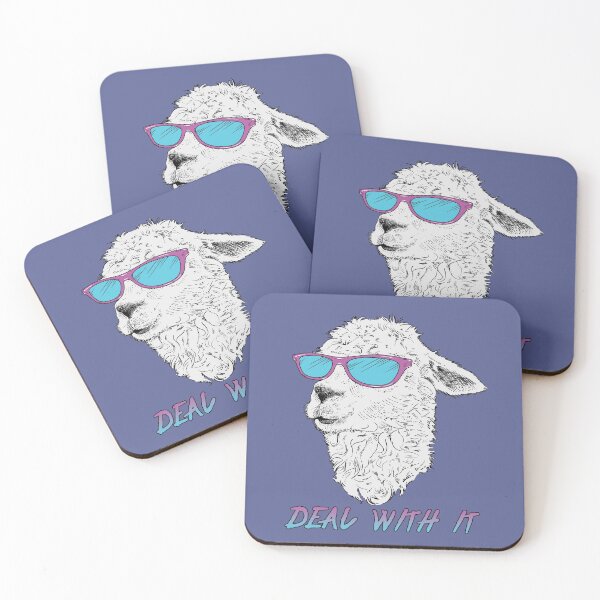 Item preview, Deal With It Alpaca designed and sold by impishthreads.