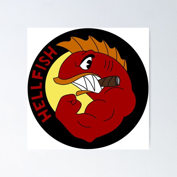 Artikel-Vorschau von Hellfish Logo, designt und verkauft von MattxC.