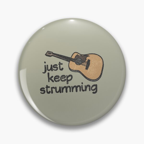 Item preview, Guitar Pun - Keep Strumming designed and sold by Creatively Torn.