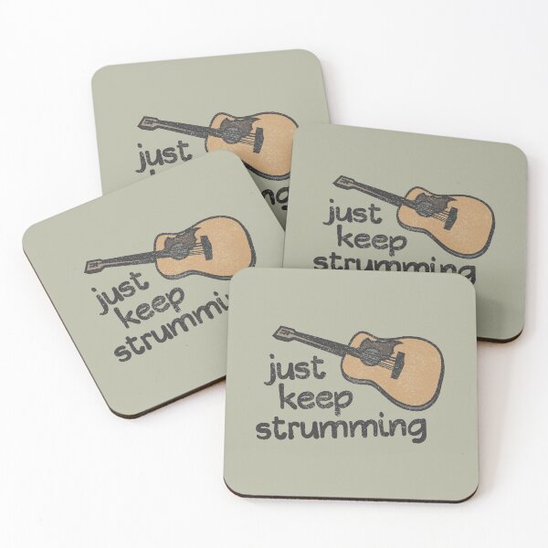 Item preview, Guitar Pun - Keep Strumming designed and sold by Creatively Torn.