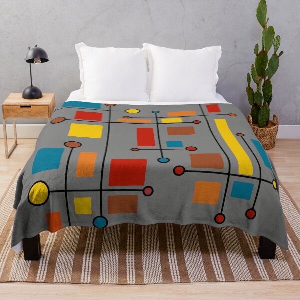 Item preview, Mid-Century Modern Shapes and Lines Abstract Art designed and sold by jessephotoart.