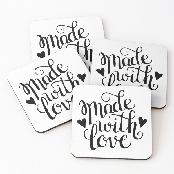Item preview, Made With Love Motivational quote Collection designed and sold by Nevine Williamson.