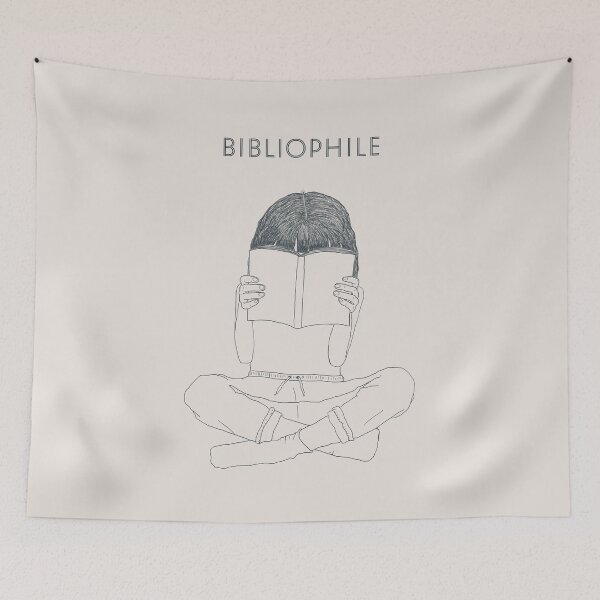 Item preview, Bibliophile designed and sold by TheArtfulReader.