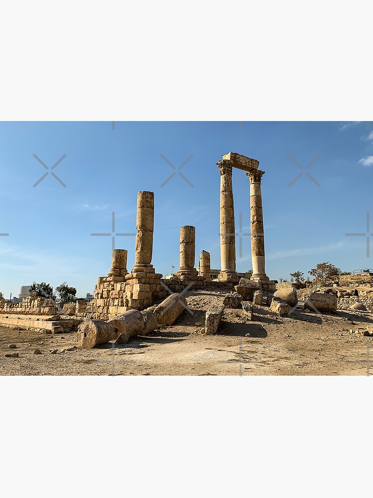 Jordan - Citadel - The Temple of Hercules by wanderingfools