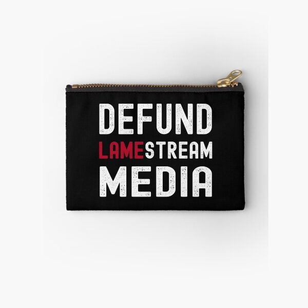 Item preview, Defund Lamestream Media Political Protest Election On Black designed and sold by Gsallicat.