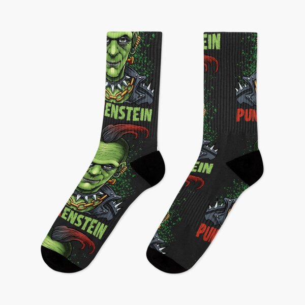 Item preview, Punkenstein Halloween Rocker Monster  designed and sold by TexasTeez.
