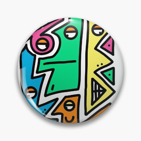 Item preview, Colour doodle characters  designed and sold by MLGD.