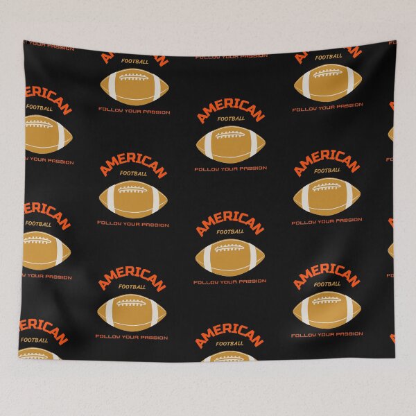 Item preview, American football Follow your Passion designed and sold by Got-Ya-Bak.