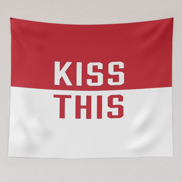 Item preview, Cool text design ”KISS THIS” designed and sold by Shazmond.