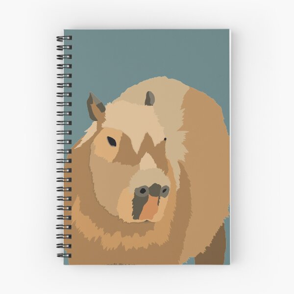 Item preview, Capybara Digital Portrait designed and sold by CovertlyMade.