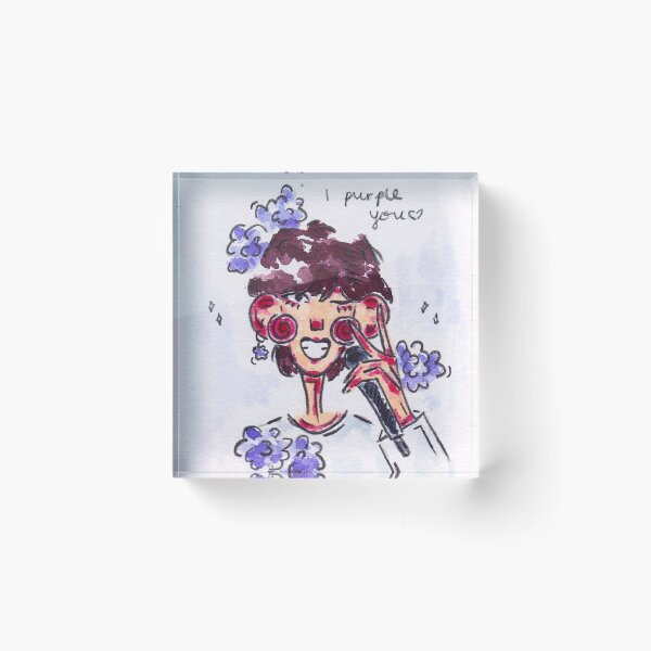 Item preview, BTS 'I purple you' Taehyung designed and sold by akinokomori.
