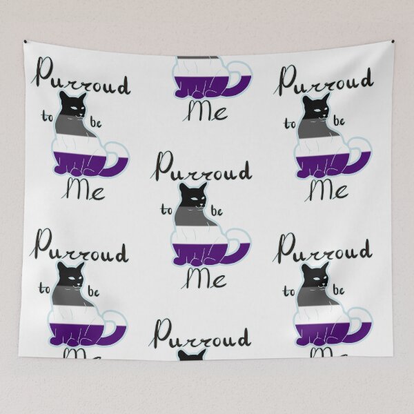Item preview, Purroud To Be Me Ace/Demi Pride Cat designed and sold by Earthen-Angel.