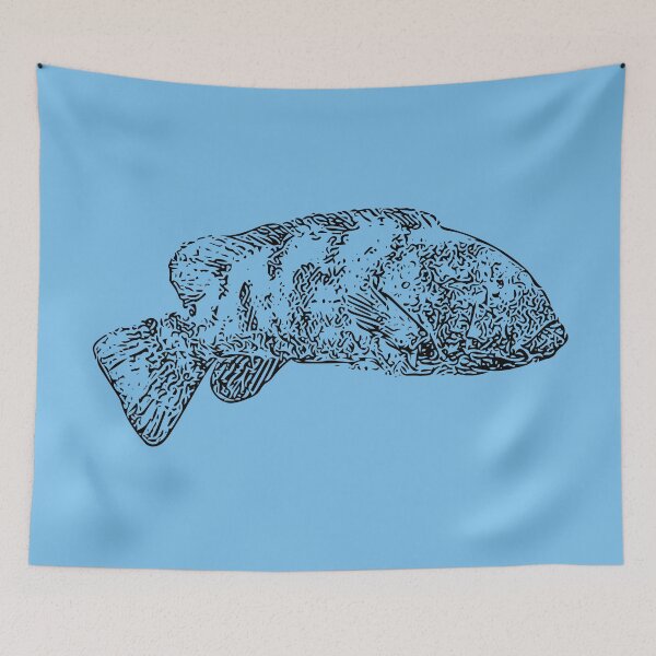 Item preview, Tautog Black Print designed and sold by designsasstultd.