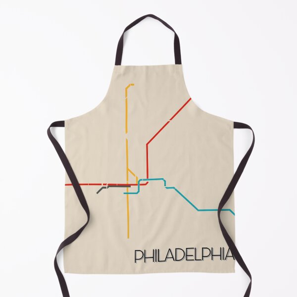 Item preview, Philadelphia Subway Map designed and sold by jessephotoart.