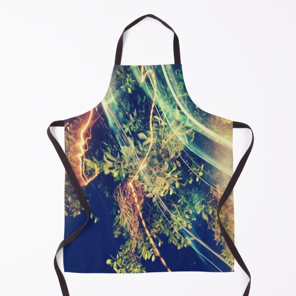 Item preview, Light Streaks with Trees at Night designed and sold by SanJo2000.