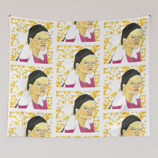 Item preview, Lady at Walthamstow Central  designed and sold by Hayley Holliday.