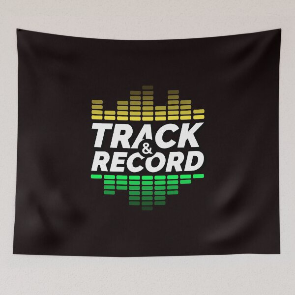Item preview, TRACK & Record  Graphic Design  designed and sold by BLAKVERSE DESIGNS.