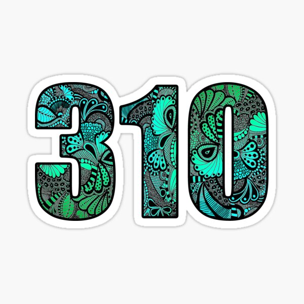 310 Doodle Sticker