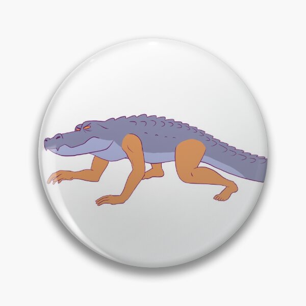 Item preview, A Crocodile But With Human Limbs designed and sold by AbCatArts.
