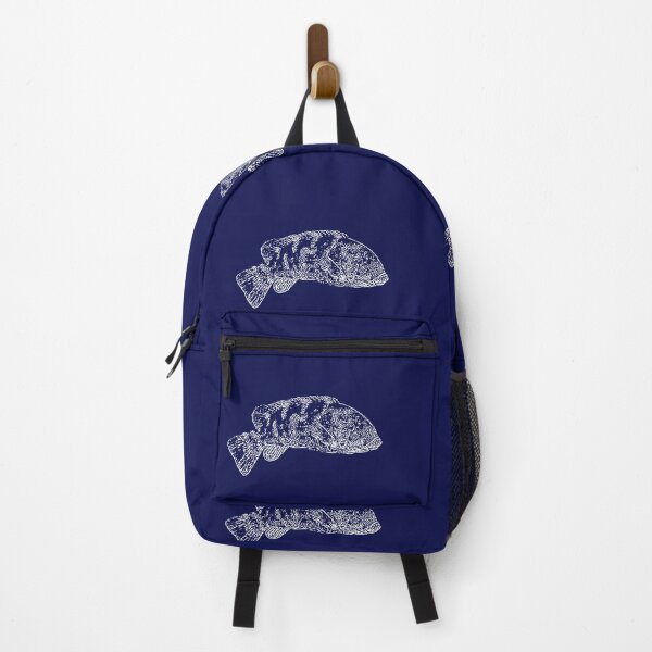 Item preview, Tautog White Print designed and sold by designsasstultd.