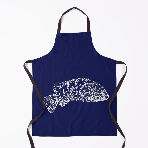 Item preview, Tautog White Print designed and sold by designsasstultd.