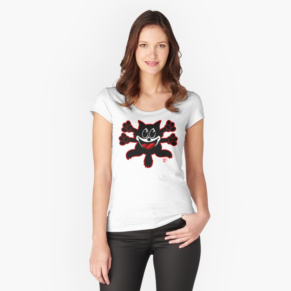 Item preview, Fitted Scoop T-Shirt designed and sold by jabwai.