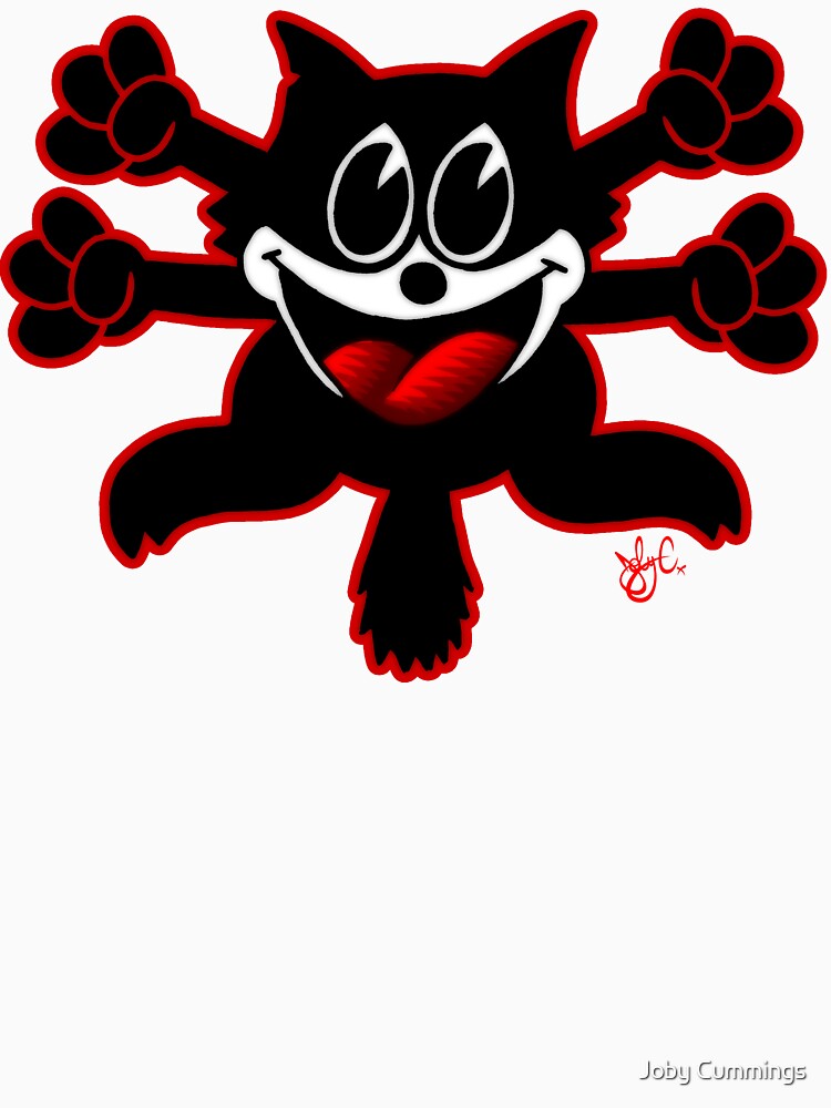 Thumbnail 7 of 7, Essential T-Shirt, Vintage Cartoon Cat designed and sold by jabwai.