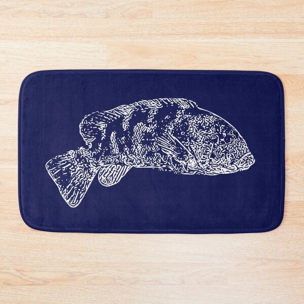 Item preview, Tautog White Print designed and sold by designsasstultd.