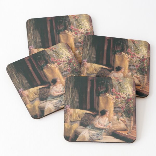 Item preview, Vain Courtship - Sir Lawrence Alma-Tadema - 1900 designed and sold by CJET.