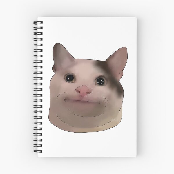 Item preview, Polite Cat meme designed and sold by Alenas-Store.