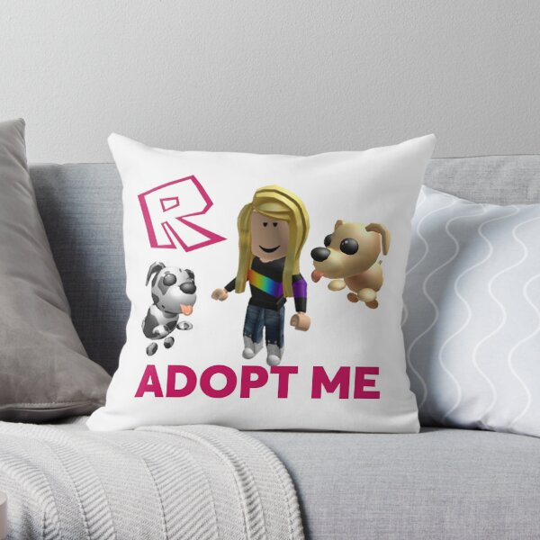 Dog Girl Pillows Cushions Redbubble - 2 0 good girls sorority roblox