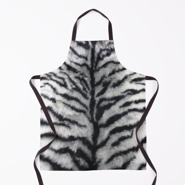 Item preview, White Tiger Print Animal Skin Fur Pattern designed and sold by Angelinas.