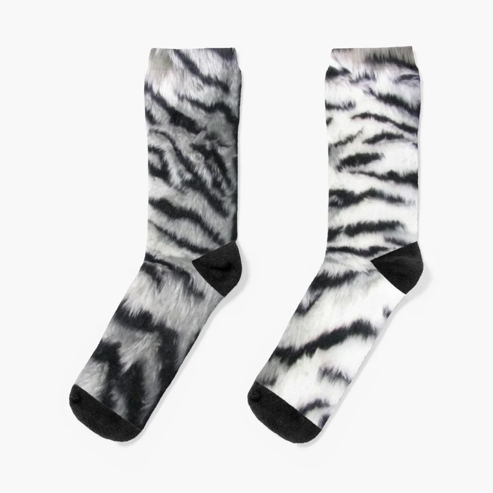 Fluffy Tiger Socks, Socks