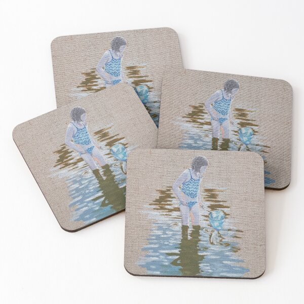 Item preview, Mia and the Minnows - painting designed and sold by Emily Bickell.