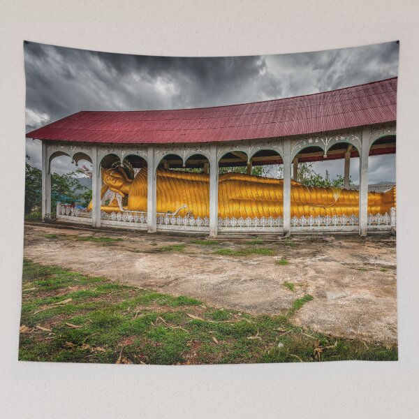 Item preview, Reclining Buddha Sangkhla Buri Thailand designed and sold by AJEvans.
