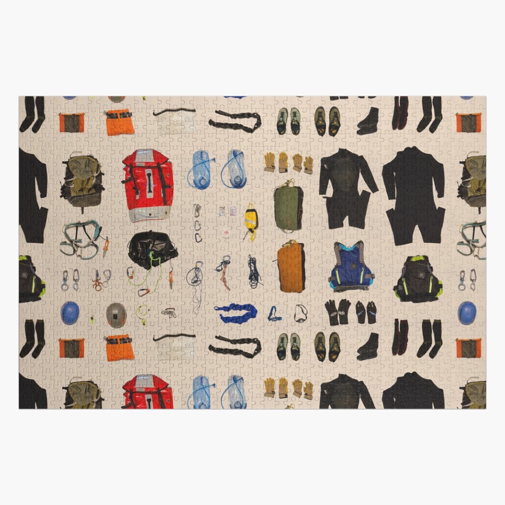 Canyoneering Gear Jigsaw Puzzle