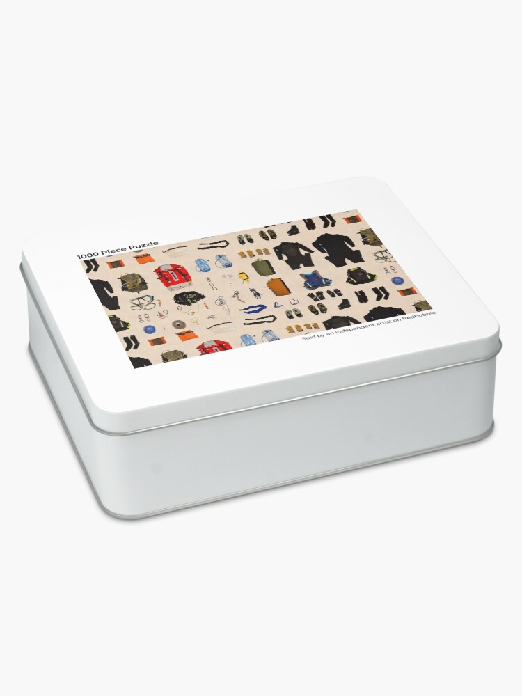 Alternate view of Canyoneering Gear Jigsaw Puzzle