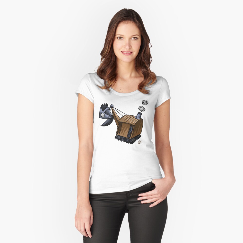 Item preview, Fitted Scoop T-Shirt designed and sold by jabwai.