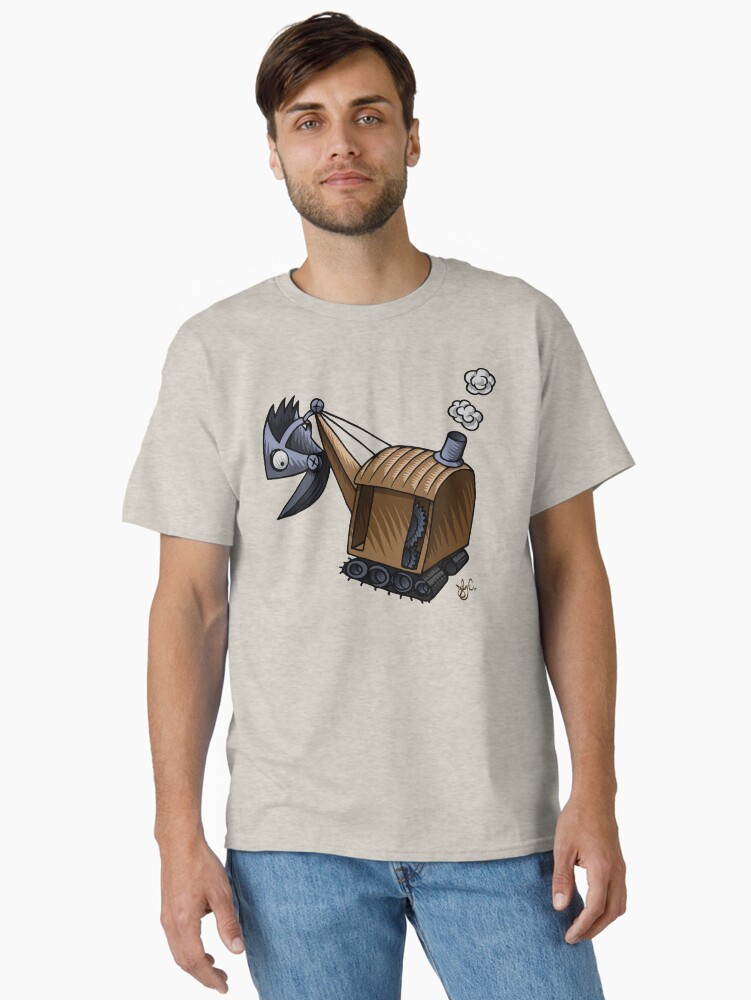 Thumbnail 1 of 7, Classic T-Shirt, Stanley Steamshovel designed and sold by jabwai.