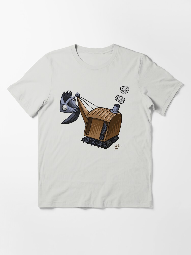 Thumbnail 3 of 7, Essential T-Shirt, Stanley Steamshovel designed and sold by jabwai.