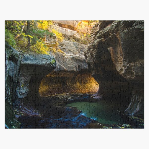 The Subway - Canyon - Zion National Park, UT. Jigsaw Puzzle