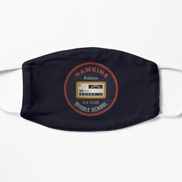 Hawkins AV Club Flat Mask