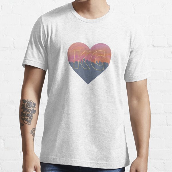 Lavender & Pink KC Heart Vintage T-Shirt