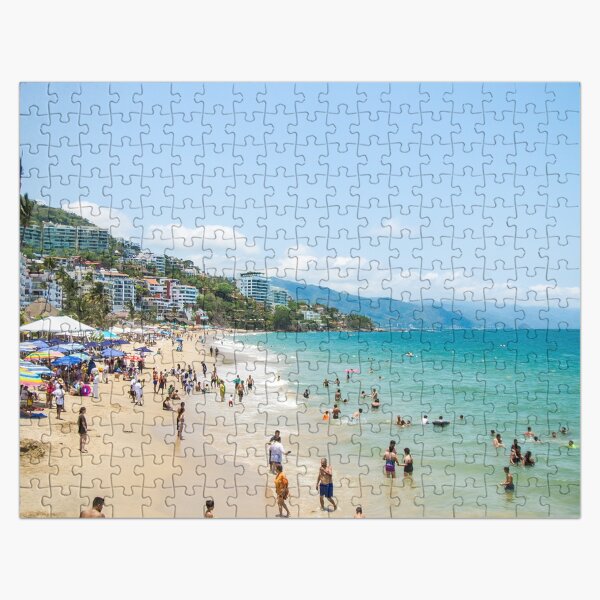 Los Muertos Beach Jigsaw Puzzle