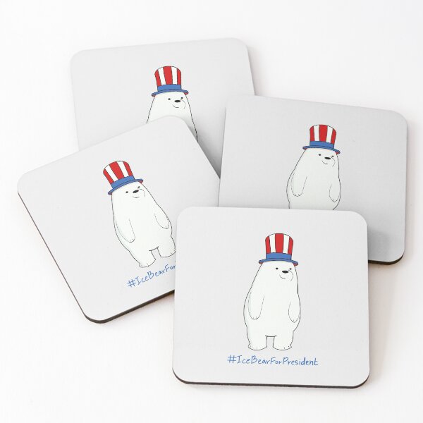 Item preview, Ice Bear For President We Bare Bears™ designed and sold by Mo5tar.