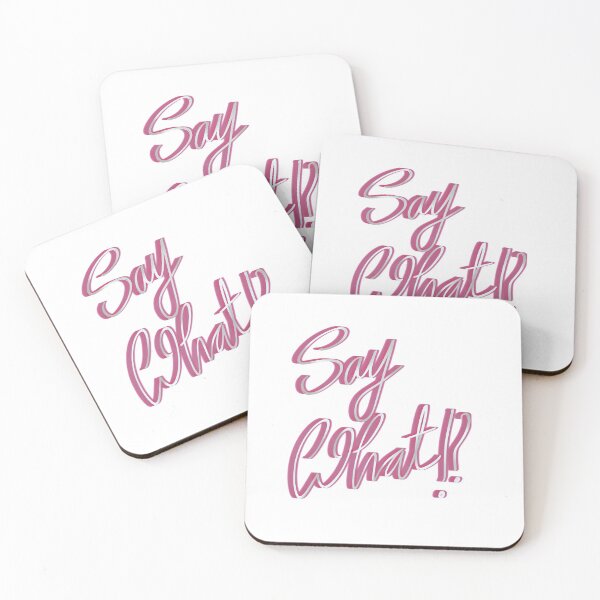 Item preview, Say what? designed and sold by Drivendee.