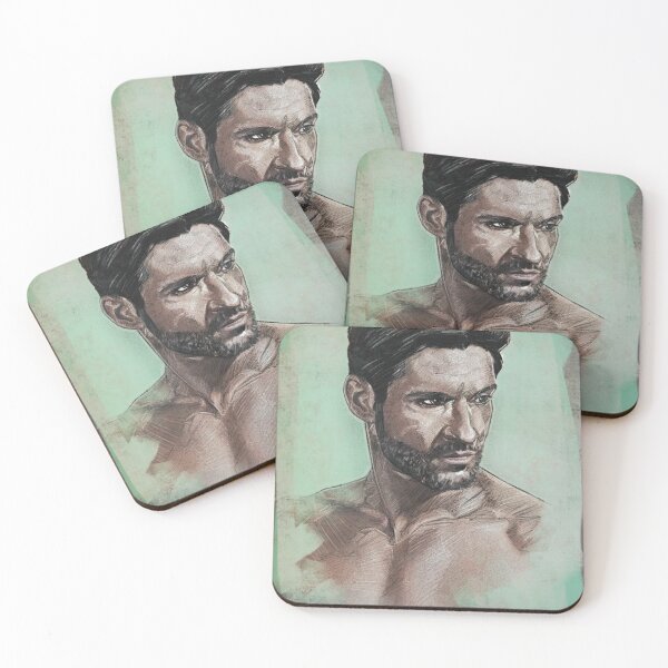 Item preview, Tom Ellis Lucifer Morningstar Portrait designed and sold by elizachadwick.